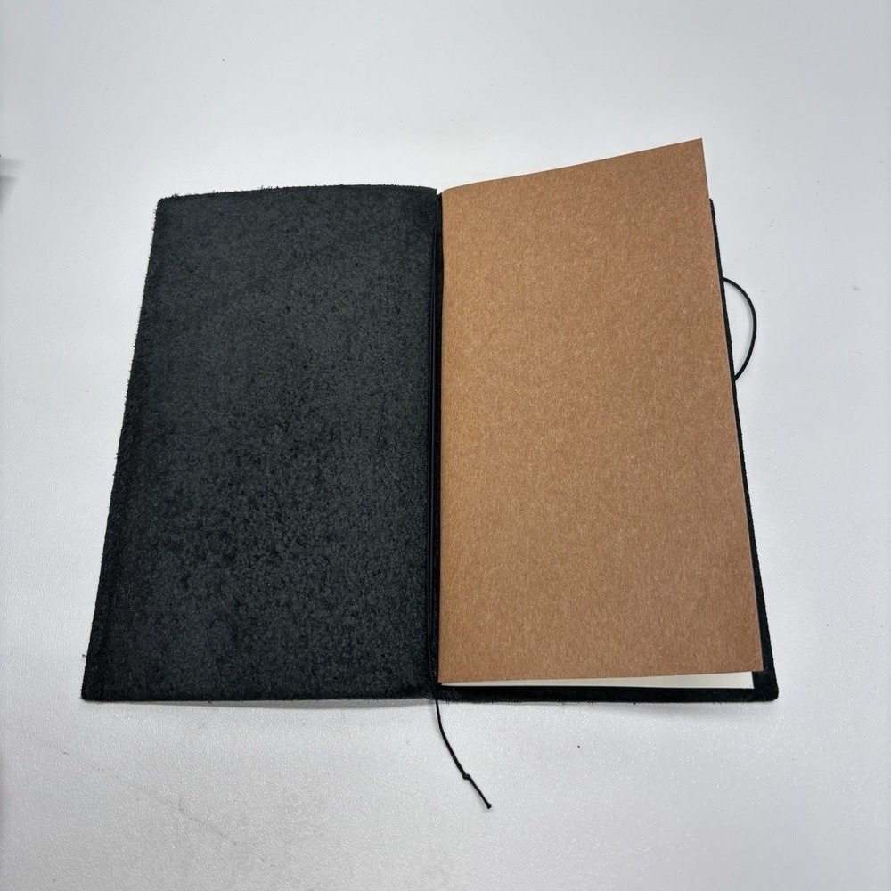 Traveler's Company Notebook Kit - Leather Cover, Refills, Bands, Clips, Zip Case - Picture 12 of 16